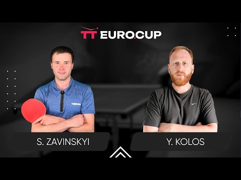 12:50 Serhii Zavinskyi - Yurii Kolos 28.02.2024 TT Euro.Cup Ukraine Professional. TABLE 4