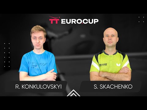 08:15 Roman Konkulovskyi - Serhii Skachenko 25.08.2025 TT Euro.Cup Ukraine Master. TABLE 3