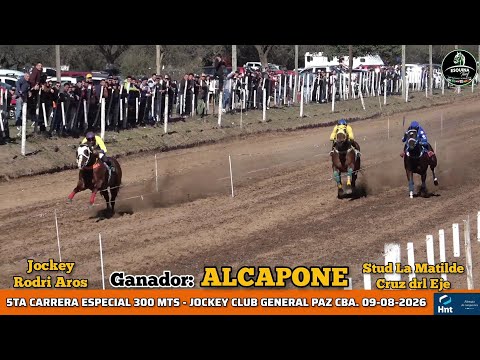 ALCAPONE (Cruz del Eje) Jockey Club General Paz  Cordoba - 09-08-2026