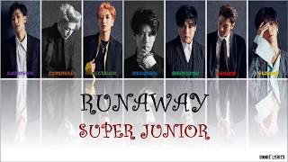 Super Junior (슈퍼주니어) - Runaway lyrics [Kor|Rom|Eng Color Coded]