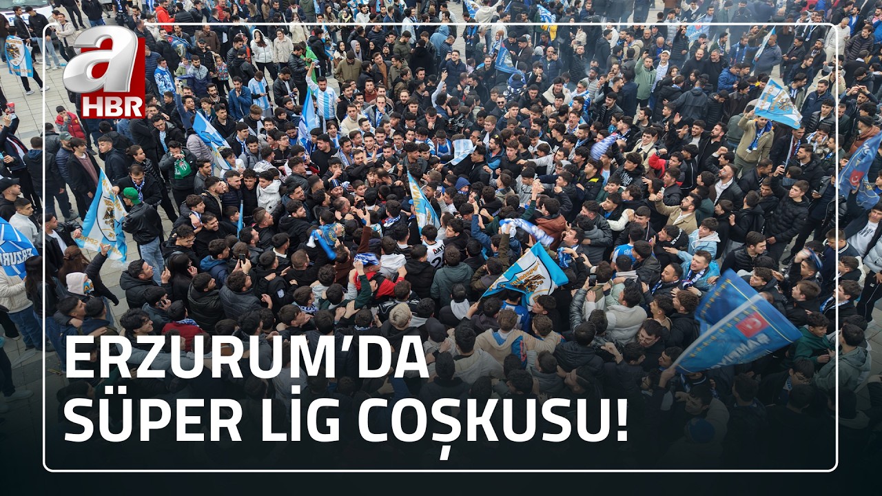 Erzurumspor 5 Yıl Sonra Süper Lig'de! | A Haber