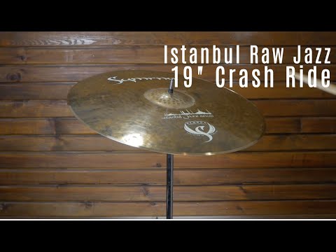 Symrna Cymbals - Istanbul Raw Jazz 19" Crash Ride