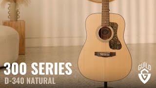 Video thumbnail for Guild D-340 Natural Demo by Guild Guitars