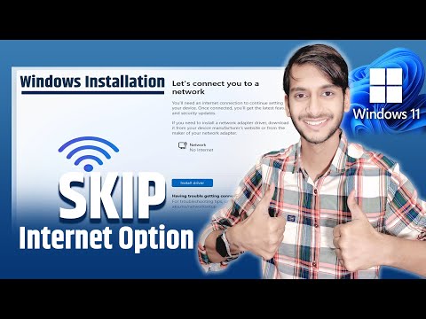 Bypass WiFi Setup in Windows 11 | Skip “Let’s Connect You to a Network” Screen (2025 Trick)