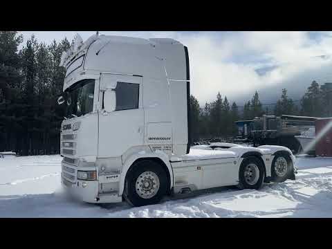 2014 Scania R580 6x2 Tractor Unit – Hydraulics – Euro 6 with 2008 Kel-Berg Asphalt Semi Trailer