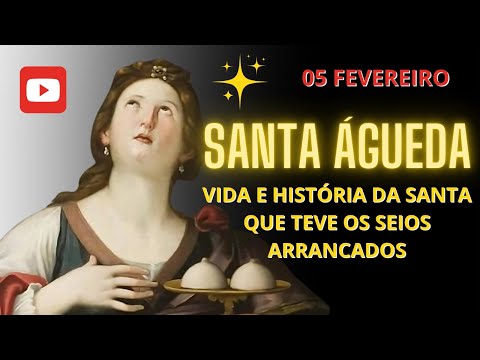 ✅ A SANTA QUE TEVE OS SEIOS ARRANCADOS - CONHEÇAM A VIDA E HISTÓRIA DE SANTA ÁGUEDA (AGATHA)