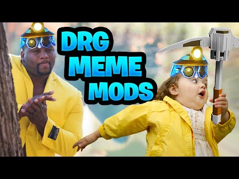 Deep Rock Galactic But I Installed Every Meme Mod