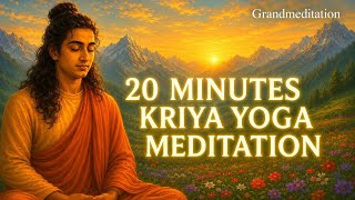 20-MINUTE KRIYA YOGA MEDITATION 🧘‍♂️ | Cleanse Your Karma & Awaken Inn