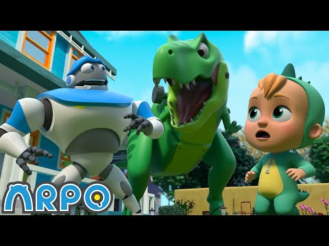 Dino Daniel! | ARPO The Robot | Funny Kids Cartoons | Kids TV Full Episodes