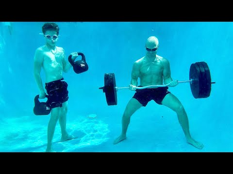 Würden Sie dieses verrückte Unterwassertraining ausprobieren?