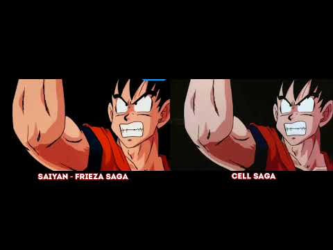 Dragon Ball Z | OP "Cha-La Head Cha-La" | Saiyan-Frieza Saga & Cell Saga [Movie Version, Comparison]