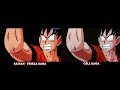 Dragon Ball Z OP Cha La Head Cha La Saiyan Frieza Saga Cell Saga Movie Version Comparison