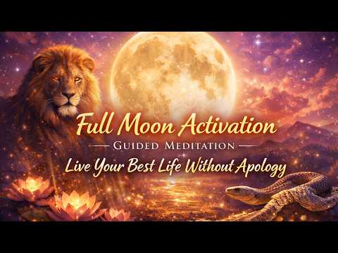 Full Moon Energy Activation 🦁 Closing Year of the Snake 🐍 Live Fully & Unapologetically ✨ 