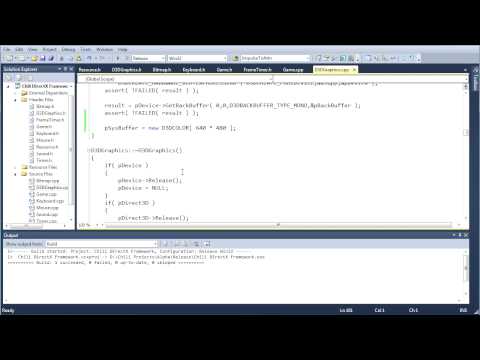 Intermediate C++ DirectX Game Programming Tutorial: Lesson 6