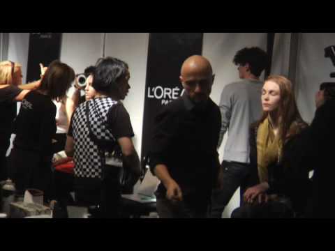 Toronto Fashion Week: Andy The-Anh - Fall 2009 Backstage with Hair & Make-up