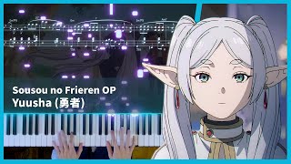 Download lagu Sousou no Frieren OP - 'Yuusha' - Piano Cover (Sheets & Visualizer) / YOASOBI mp3 Download lagu Sousou no Frieren OP - 'Yuusha' - Piano Cover (Sheets & Visualizer) / YOASOBI mp3