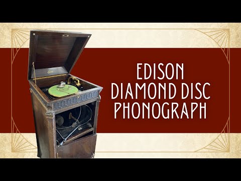 Radio & Victrola | Edison Diamond Disc Phonograph – Before