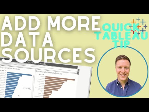 How to Add Additional Data Sources in Tableau (Quick Tip)