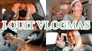 VLOG: Why I Quit Vlogmas
