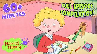 Perfect Peter Pranks Horrid Henry | Season 4 Clip Compilation | Horrid Henry | 1 HOUR
