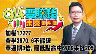 加權17277 費半3670.6不能破