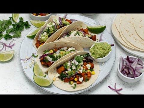 Sweet Potato and Black Bean Tacos Recipe
