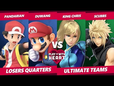 Play With Heart SSBU - Pandarian & Duwang Vs. King Chrisz & Scubbss - Smash Ultimate Tournament LQ