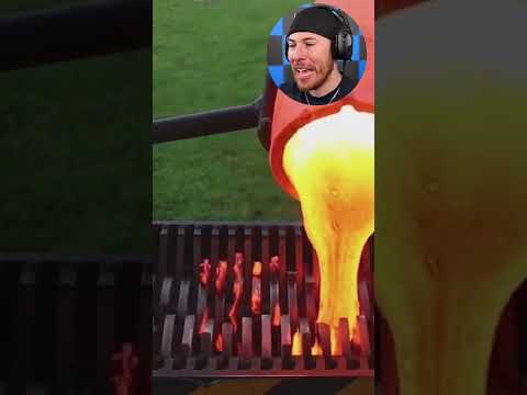 What Happens When LAVA Touches DRY ICE!? #Shorts