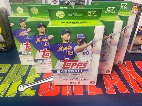 Opening 5 Hanger Boxes of 2022 Topps Update! Very Nice Rookie Rainbow Foil and Vintage Stock Pulls!!