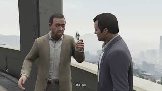 Grand Theft Auto 5 - Dead Man Walking: Michael Meets With Dave Norton &quot;Ferdinand Karimov&quot; Cutscene