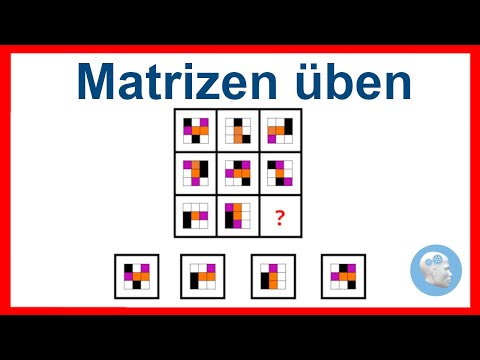 Einstellungstest - Matrizen | Logisches Denken trainieren