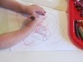 Coloring Children Arts and Crafts Activity