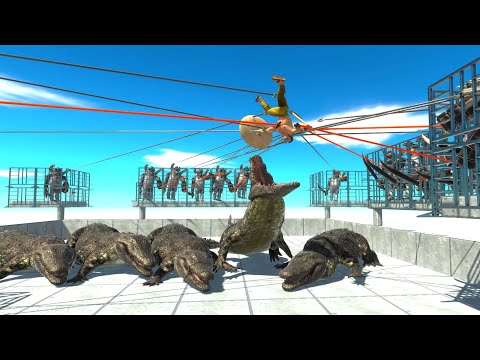 Elegant breakfast of Purussaurus－ Animal Revolt Battle Simulator