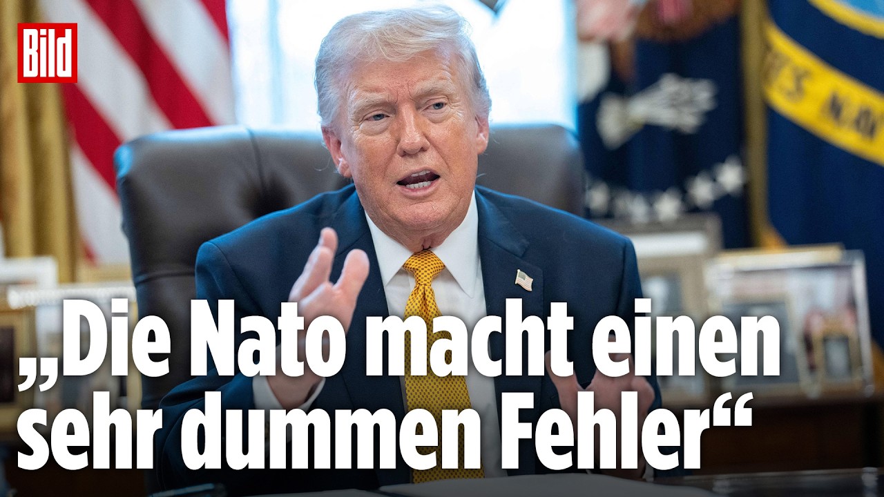 TRUMP KRITISIERT NATO: Verbündete verweigern Hilfe bei Straße von Hormus