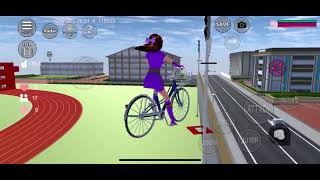 【さくシミュ】空中での自転車