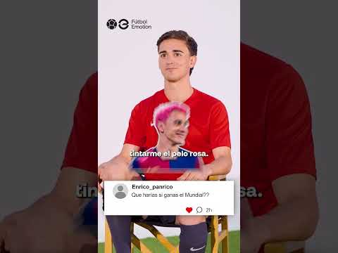 Gavi y Marcos Llorente lo tienen claro… están listos para el Mundial 🔥