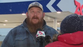 Winter storm in St. Charles County, Missouri