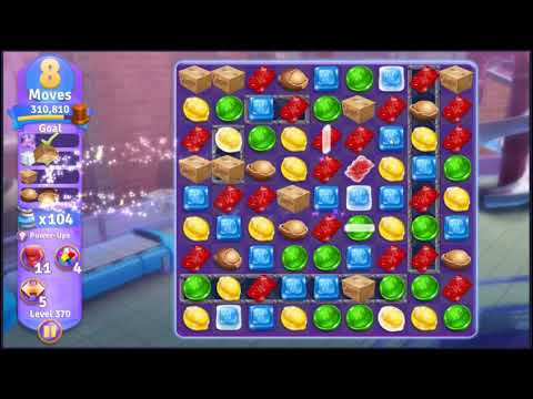 Wonka's World of Candy Level 370 - NO BOOSTERS + FULL STORY 🍫 | SKILLGAMING ✔️
