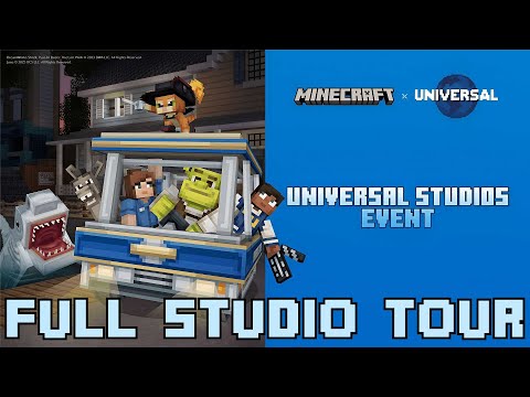 Explore Universal Studios in Minecraft - See the Epic Event!