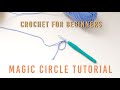 2 MINUTES ONLY How To Crochet A Magic Circle Magic Ring Magic Loop For Beginners Tutorial