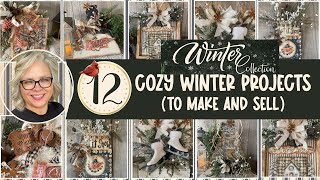 ❄️🌲 Winter Collection 2026 - 12 Cozy Winter Projects to Make and Sell! All NEW!