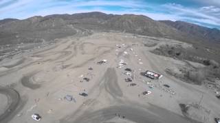 preview picture of video 'Pala Raceway Open Day 1-18-15 Birds View'
