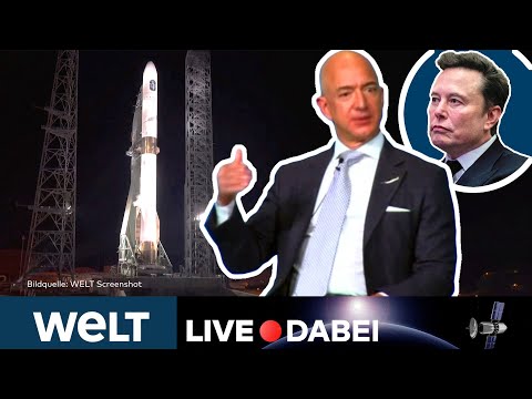FLORIDA: Raketenstart Live! "New Glenn" - Jeff Bezos macht Elon Musk Konkurrenz!  | WELT STREAM