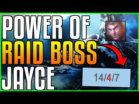 WHO CAN BEAT MY RAID BOSS JAYCE ! ? ! ?| 1VS9 MACHINE| Jayce VS Karma MID