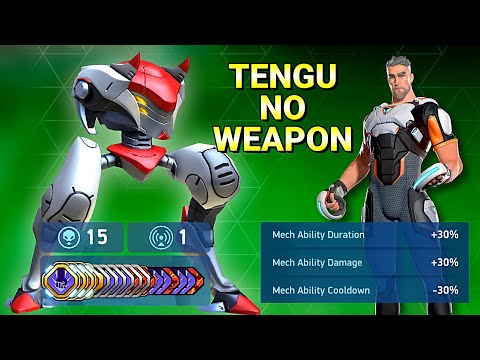 Tengu Without Weapon - Mech Arena