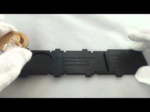 Testing of Golden Coin - Krugerrand - Fisch test