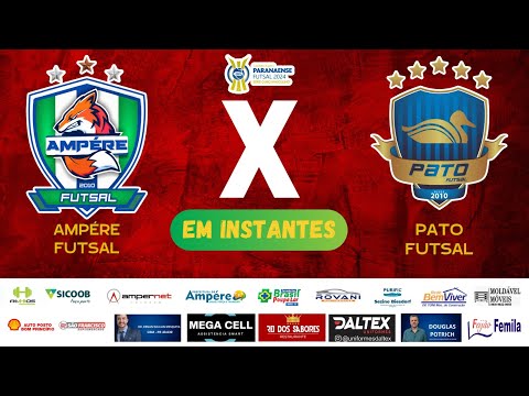 AMPÉRE FUTSAL X PATO FUTSAL - 4ª RODADA - SÉRIE OURO 2024