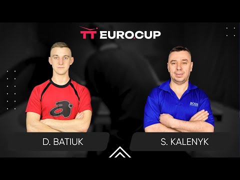 17:45 Dmytro Batiuk - Serhii Kalenyk 30.12.2024 TT Euro.Cup Ukraine Master. TABLE 4