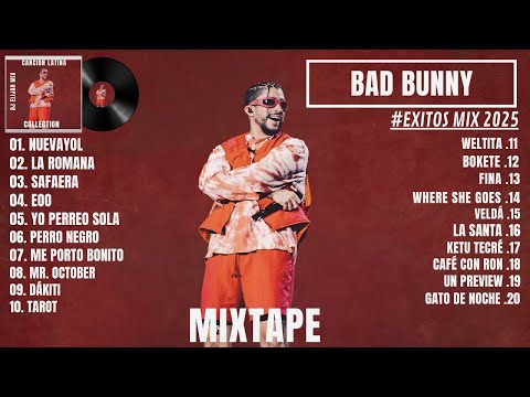 Bad Bunny Mix 2025 | BEST OF BAD BUNNY REGGAETON MIX