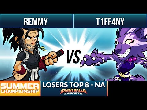 Remmy vs T1FF4NY - Losers Top 8 - Summer Championship 2019 1v1 NA